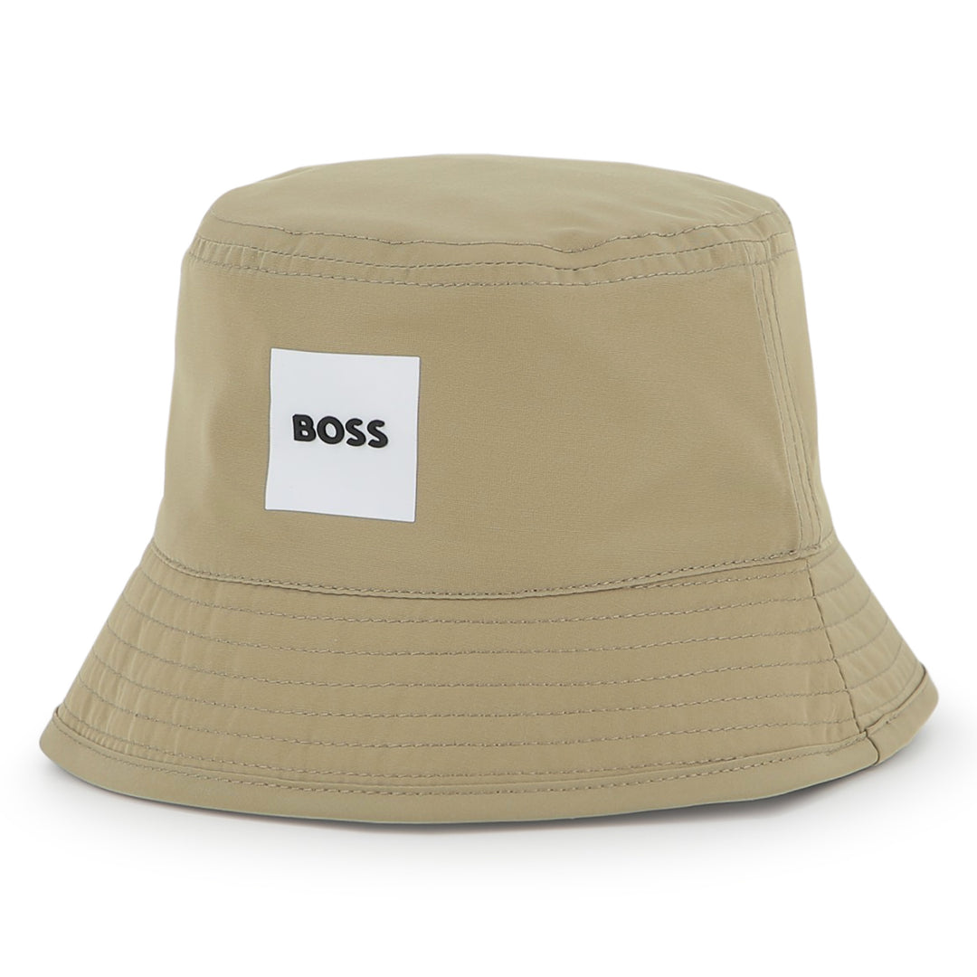 Hugo Boss Baby Boys Reversible Stone Bucket Hat