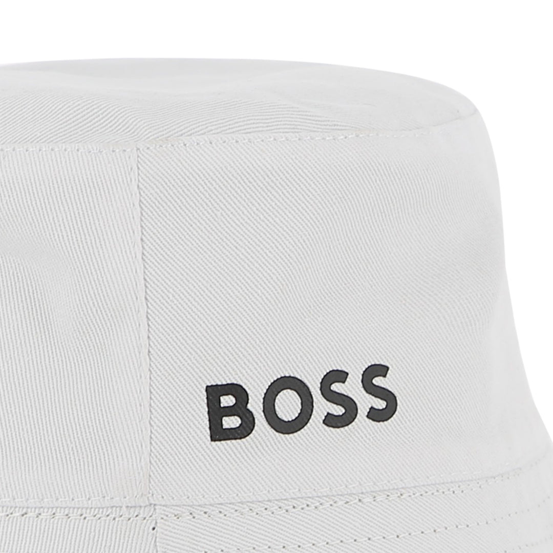 Hugo Boss Baby Boys Reversible Stone Bucket Hat