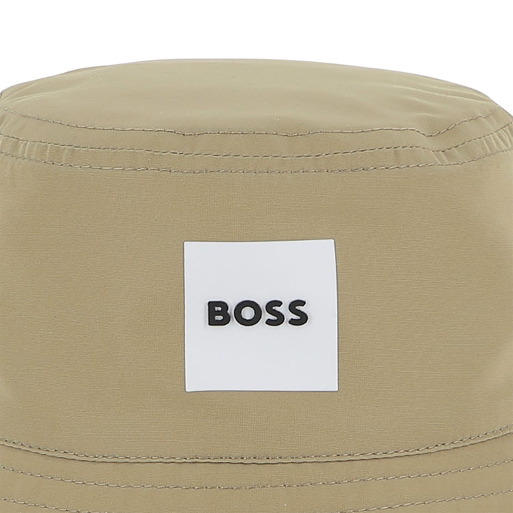 Hugo Boss Baby Boys Reversible Stone Bucket Hat
