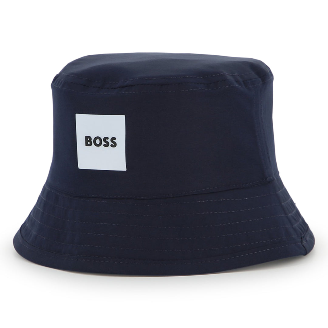 Hugo Boss Baby Boys Reversible Blue Bucket Hat
