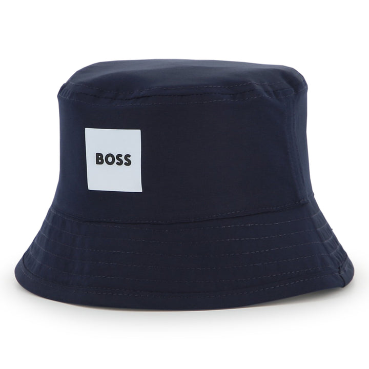 Hugo Boss Baby Boys Reversible Blue Bucket Hat