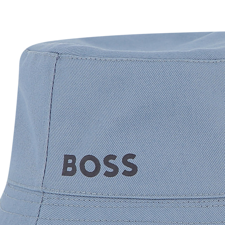 Hugo Boss Baby Boys Reversible Blue Bucket Hat