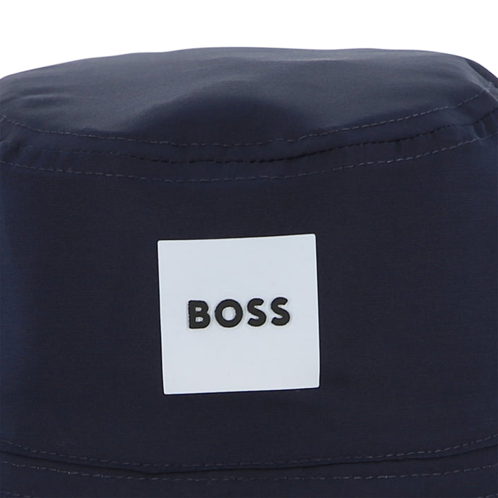 Hugo Boss Baby Boys Reversible Blue Bucket Hat