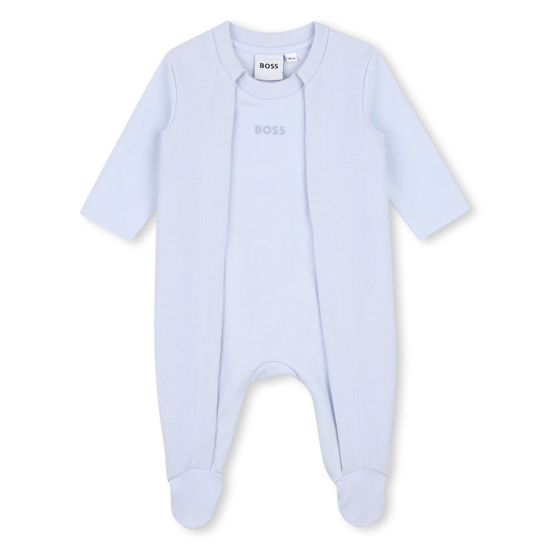 Hugo Boss Baby Boys Ribbed Detail Pyjama