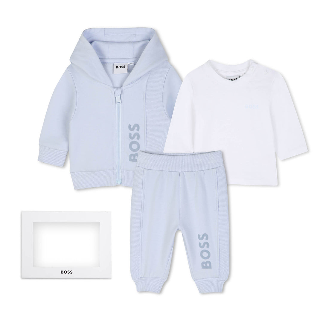 Hugo Boss Baby Boys Light Blue Tracksuit