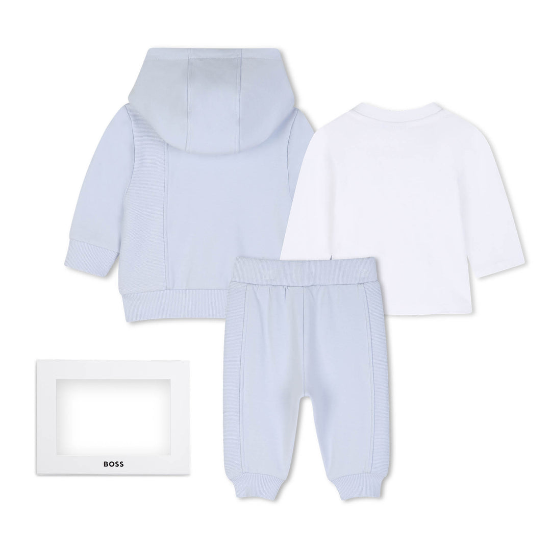 Hugo Boss Baby Boys Light Blue Tracksuit