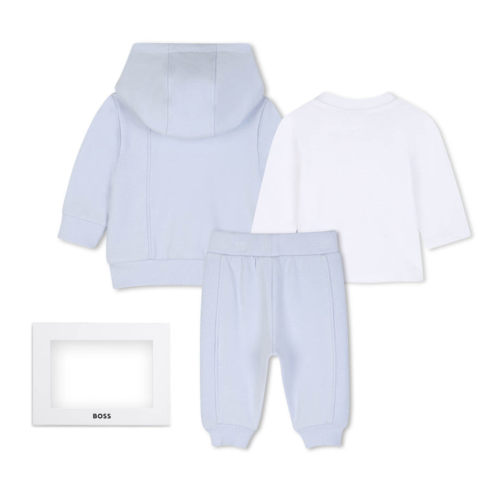 Hugo Boss Baby Boys Light Blue Tracksuit