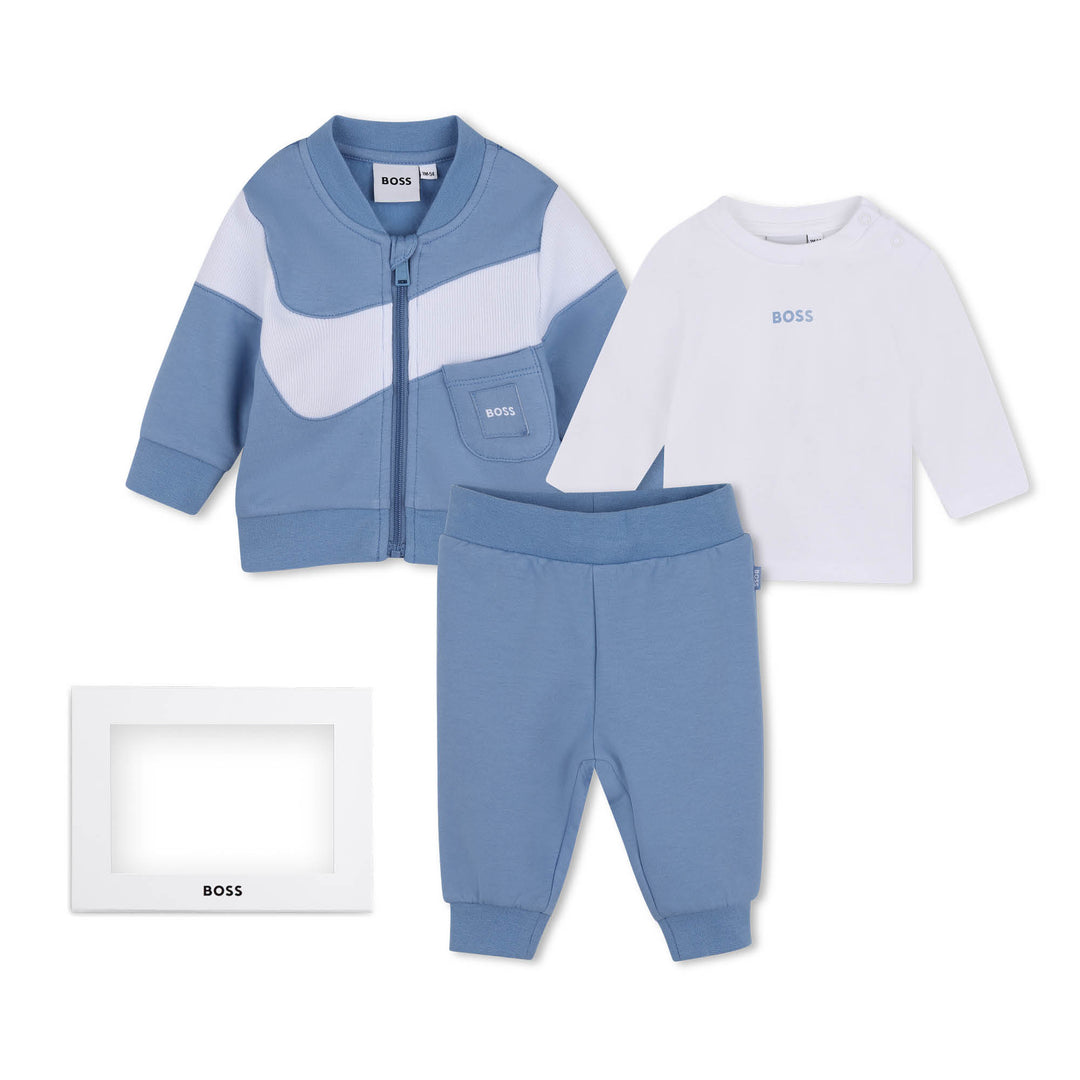 Hugo Boss Baby Boys Ribbed Wave Ensemble
