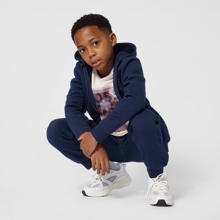 Hugo Boss Navy Double B Sweatpants