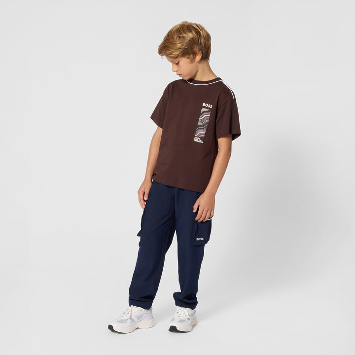 Hugo Boss Navy Track Pants