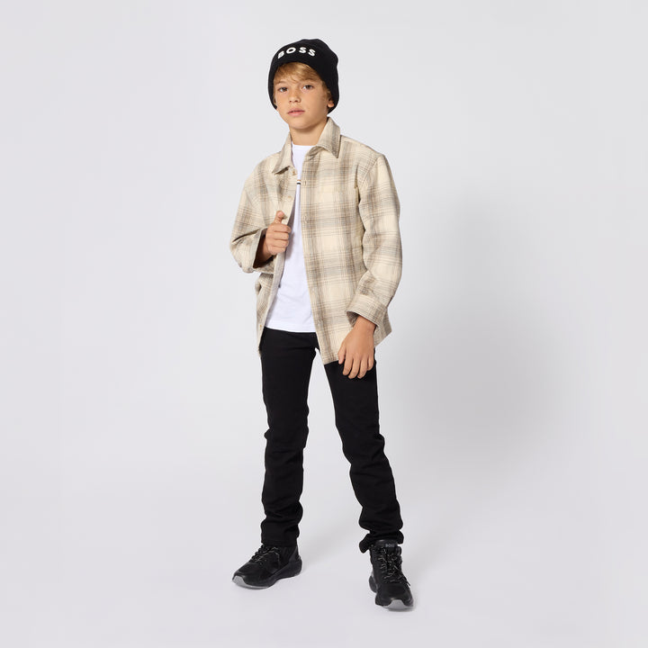 Hugo Boss Ivory Flannel