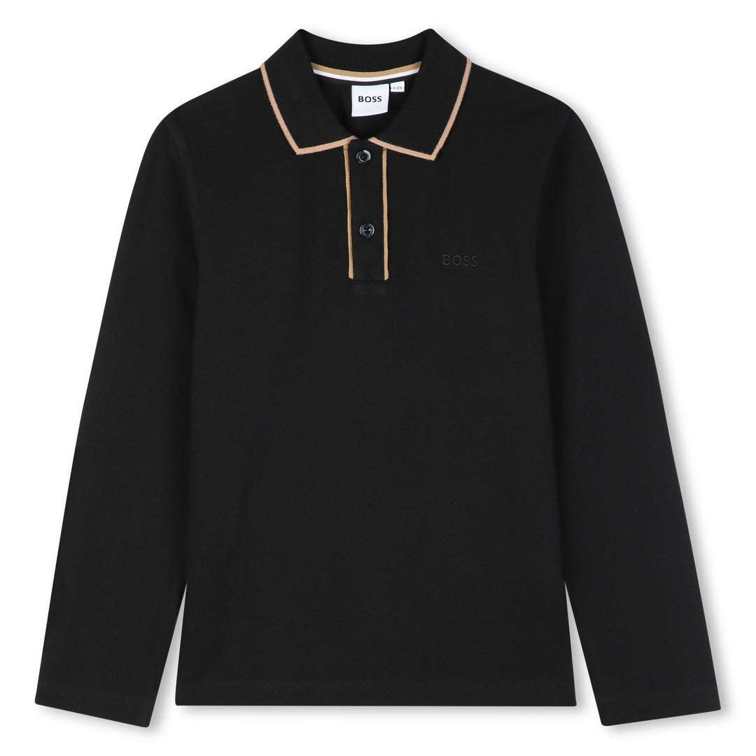 Hugo Boss Collar Trim Polo