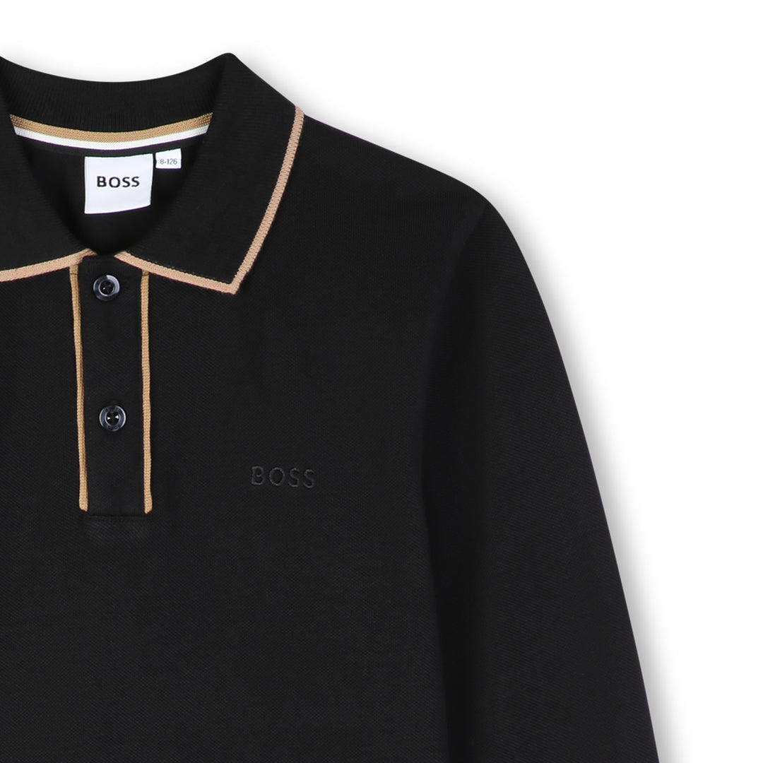 Hugo Boss Collar Trim Polo