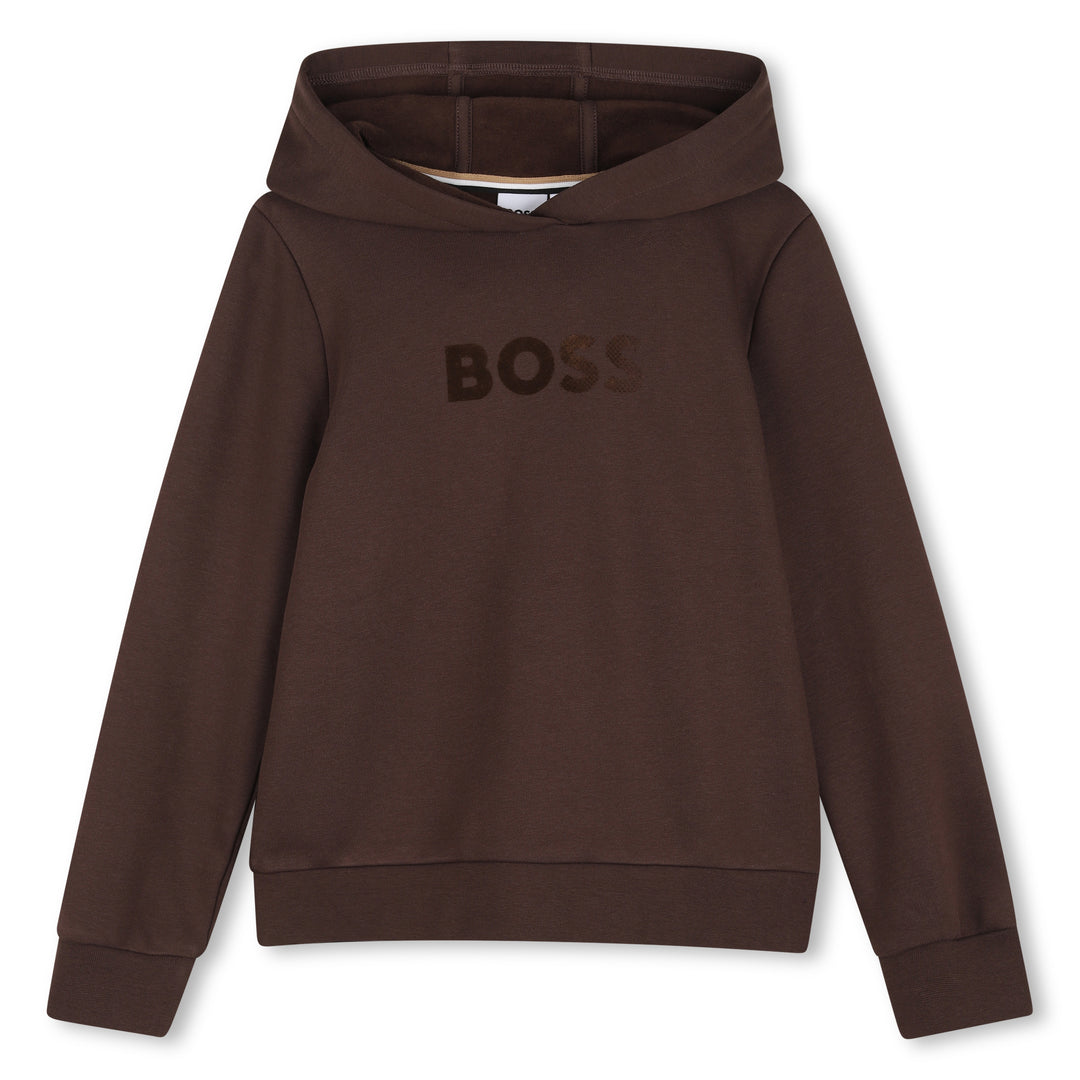 Hugo Boss Brown Hoodie
