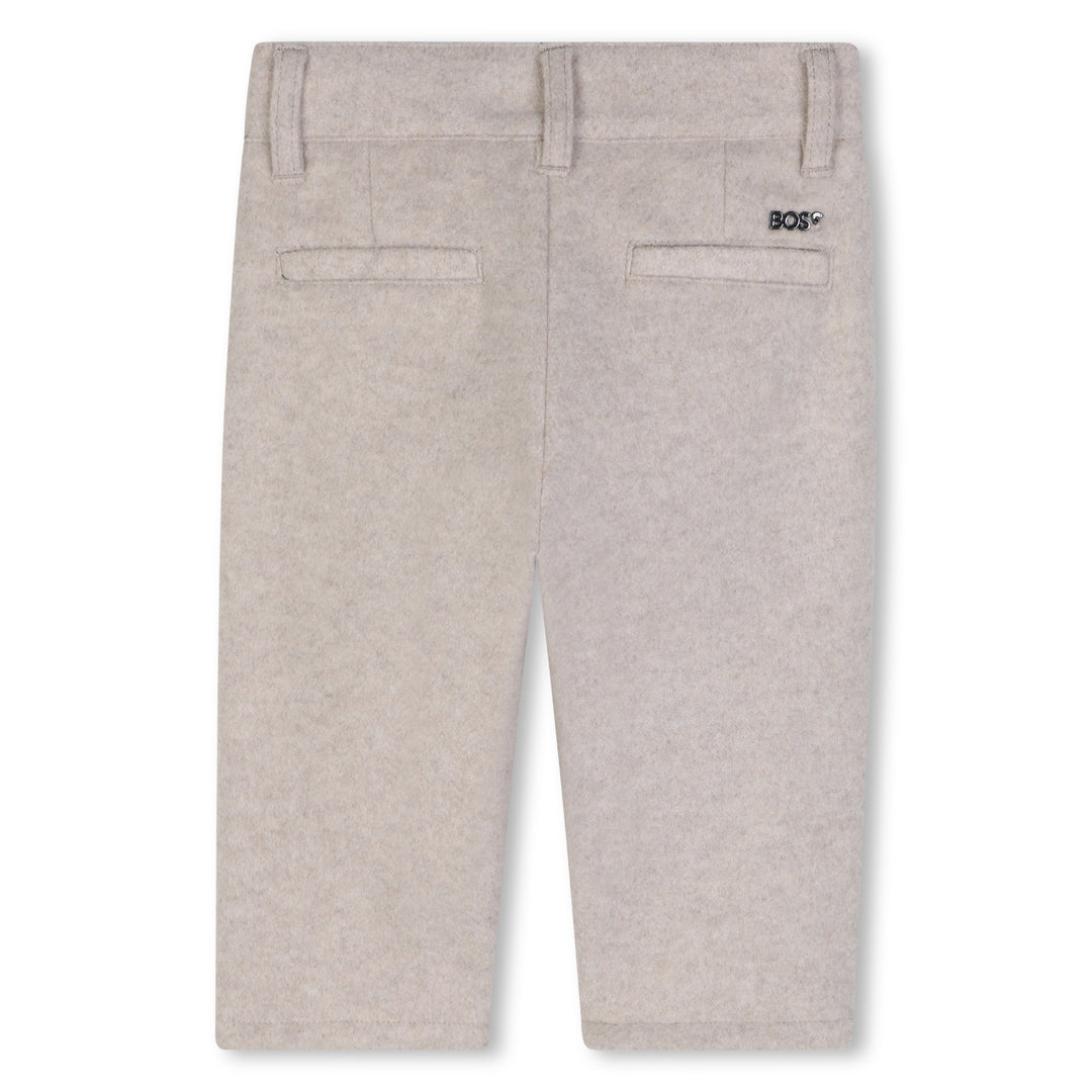 Hugo Boss Baby Boys Mottled Flannel Pants