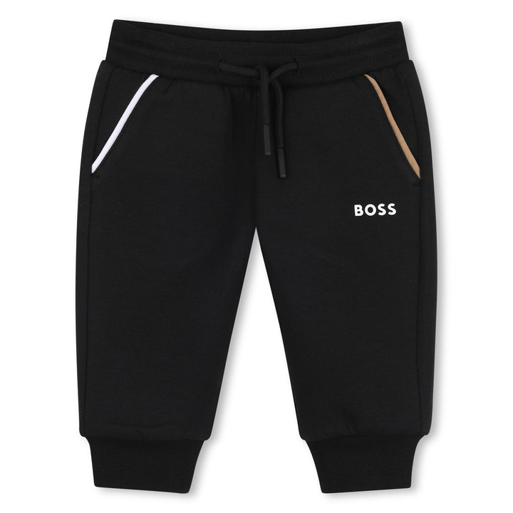 Hugo Boss Baby Boys Black Sweatpants