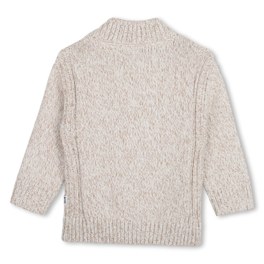 Hugo Boss Baby Boys Mottled Knit Cardigan