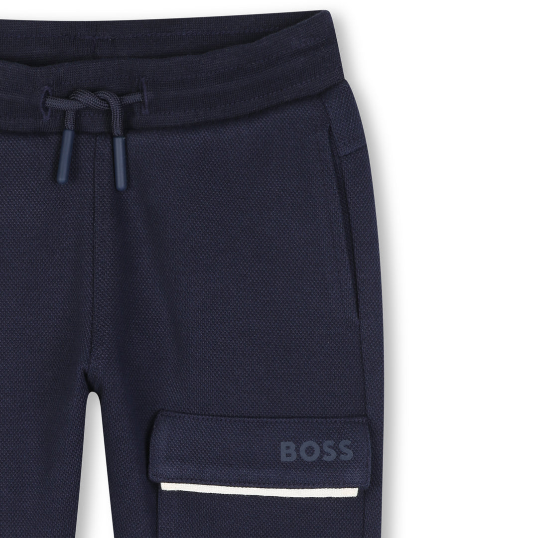 Hugo Boss Baby Boys Navy Sweatpants