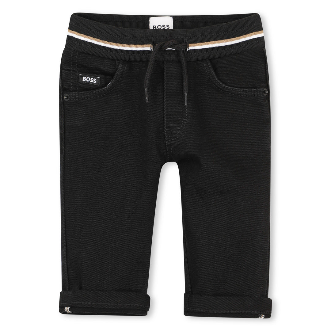 Hugo Boss Baby Boys Black Denim Pants