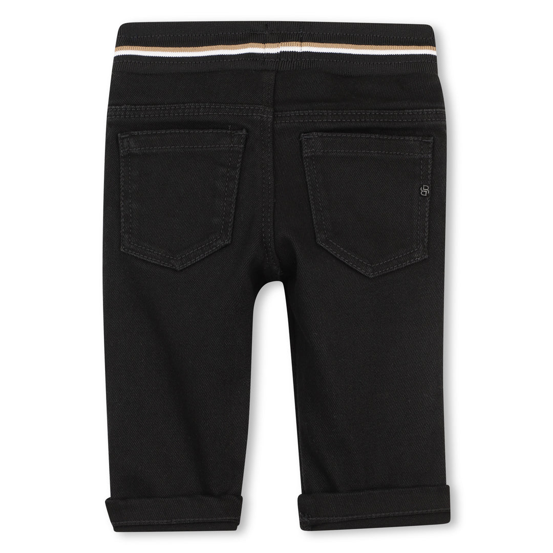 Hugo Boss Baby Boys Black Denim Pants