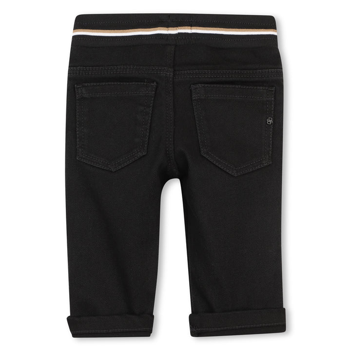 Hugo Boss Baby Boys Black Denim Pants