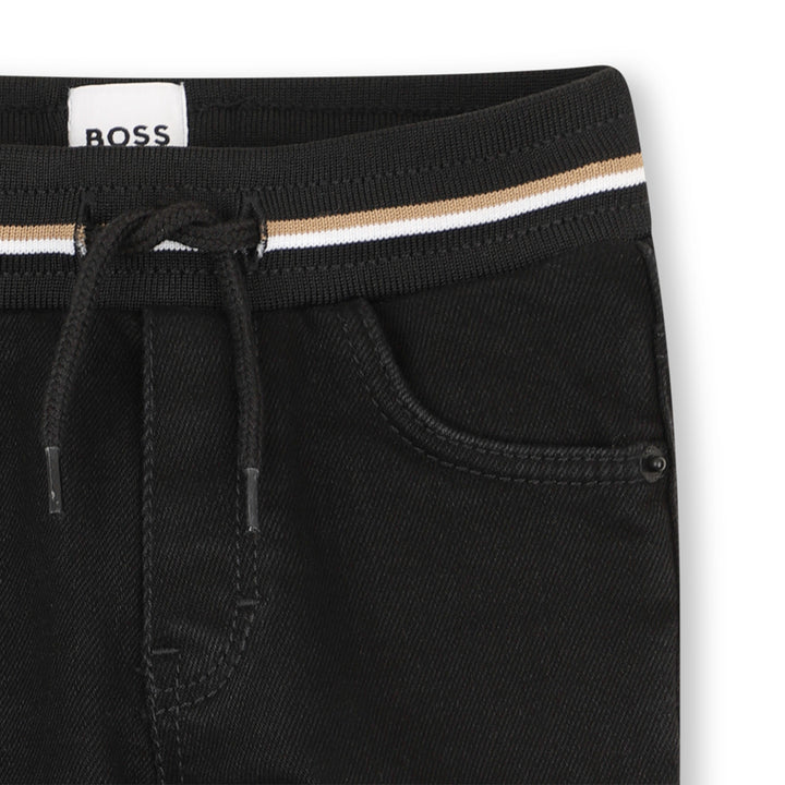 Hugo Boss Baby Boys Black Denim Pants