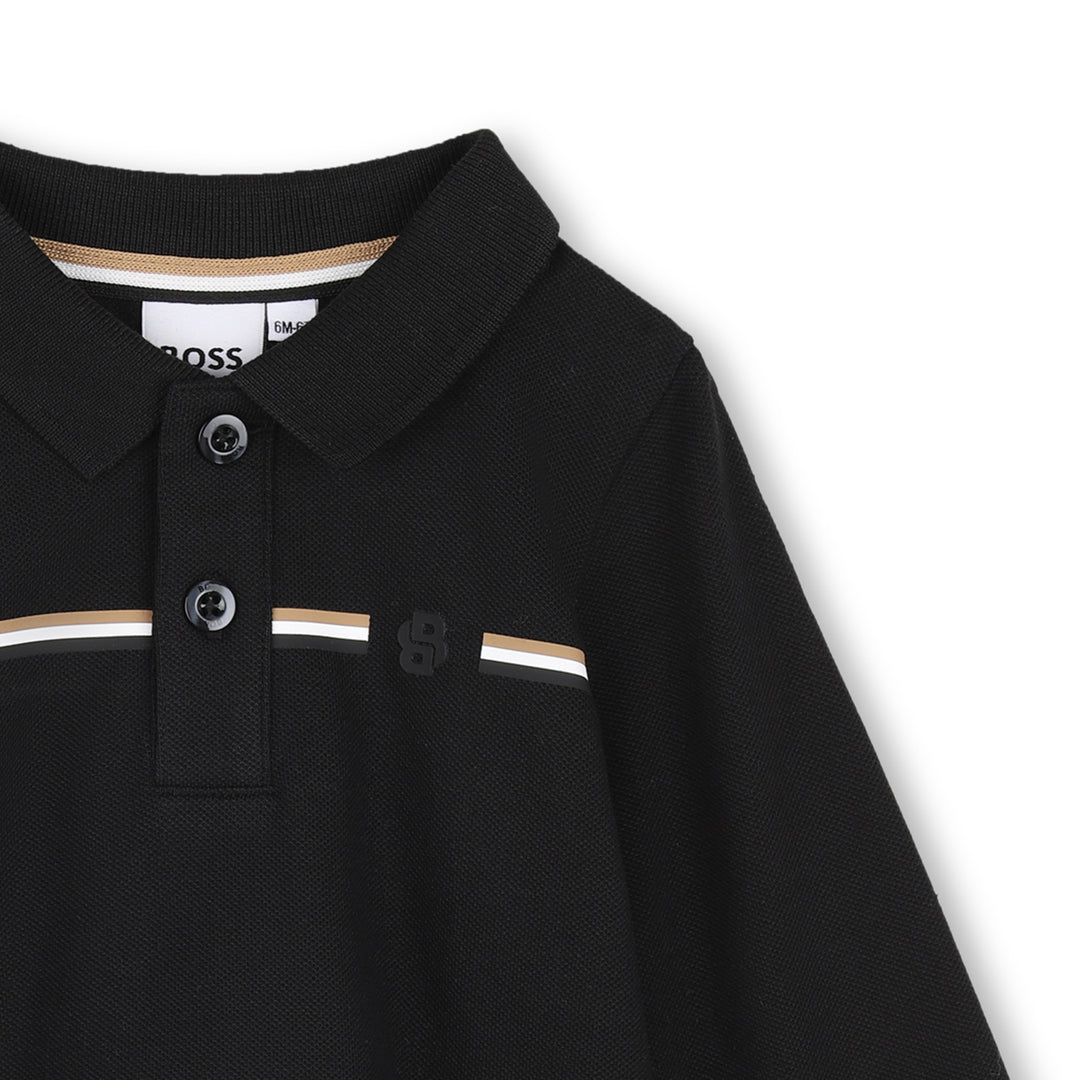 Hugo Boss Baby Boys Black Polo