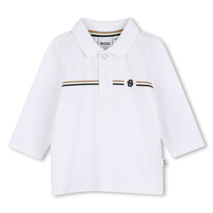Hugo Boss Baby Boys White Polo