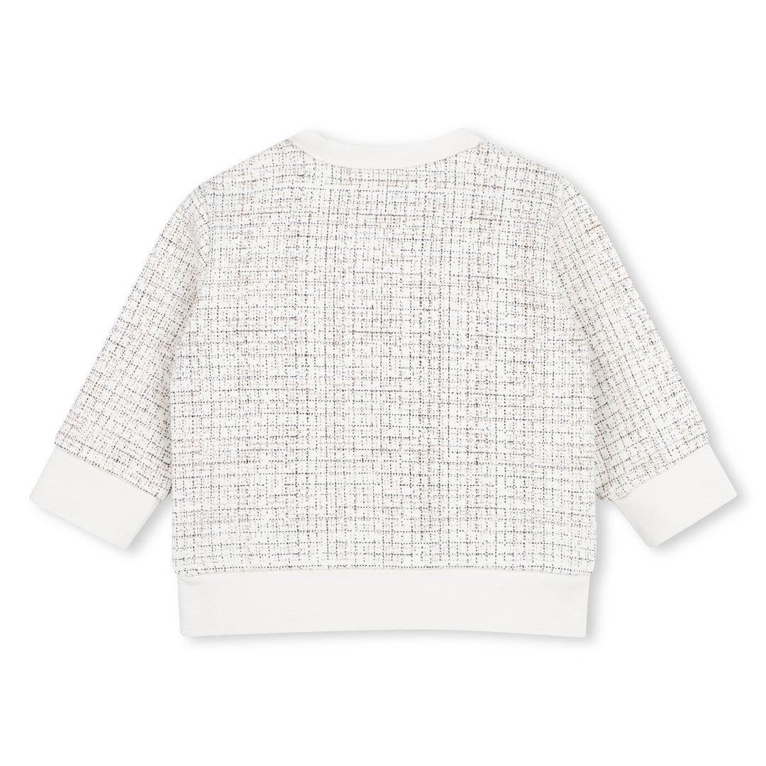 Hugo Boss Baby Boys Micro Check Sweatshirt