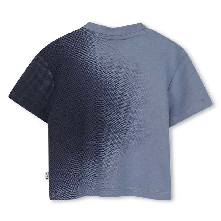 Hugo Boss Baby Boys Lavender Blue Gradient T-Shirt