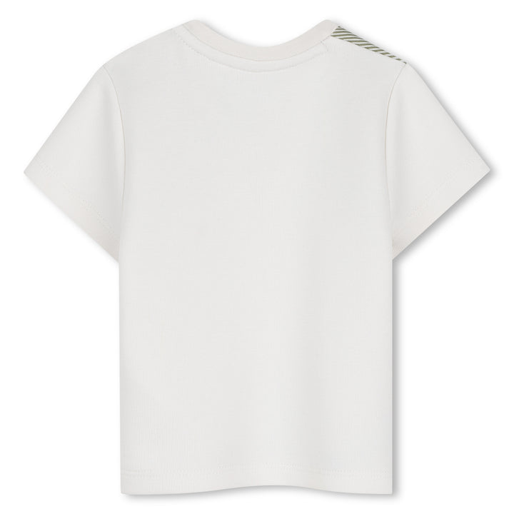 Hugo Boss Baby Boys Green & Beige T-Shirt