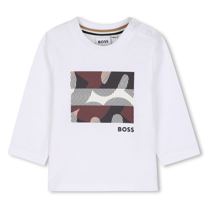 Hugo Boss Baby Boys Abstract Logo Top