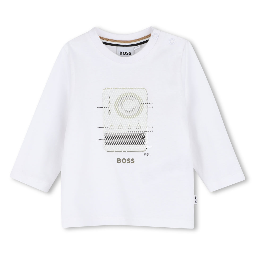 Hugo Boss Baby Boys Vintage Graphic Tee