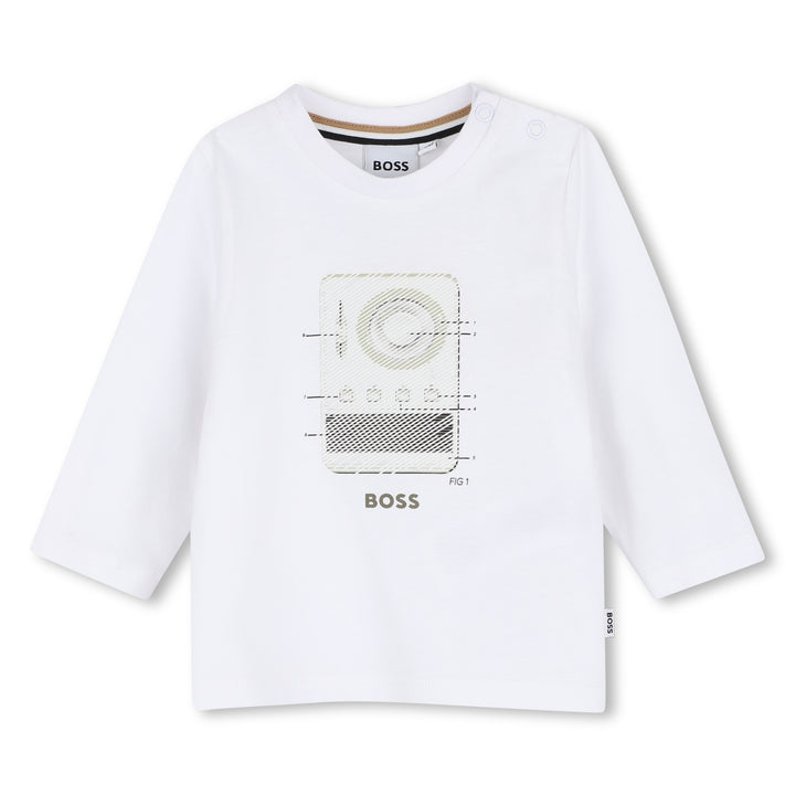Hugo Boss Baby Boys Vintage Graphic Tee