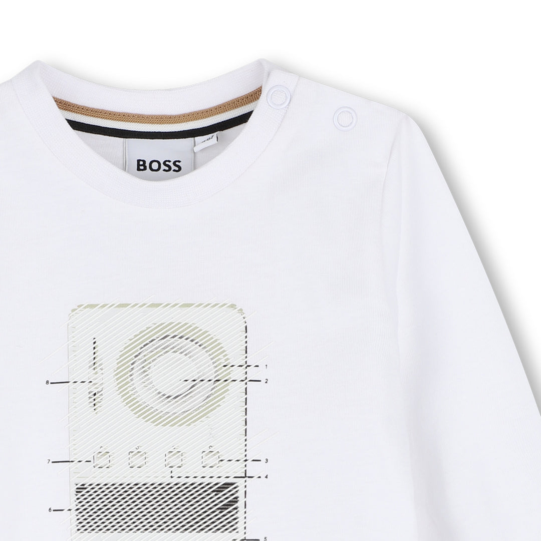 Hugo Boss Baby Boys Vintage Graphic Tee