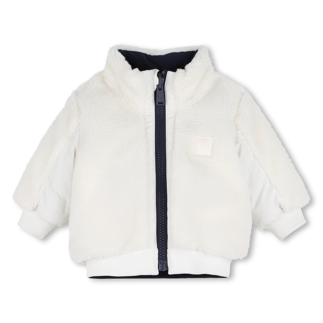Hugo Boss Baby Boys Sherpa Reversible Puffer Jacket