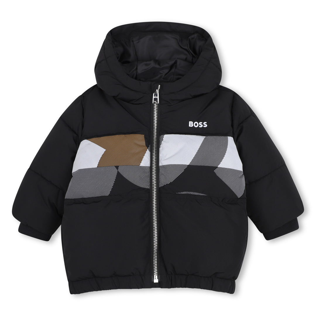 Hugo Boss Baby Boys Black Puffer Jacket