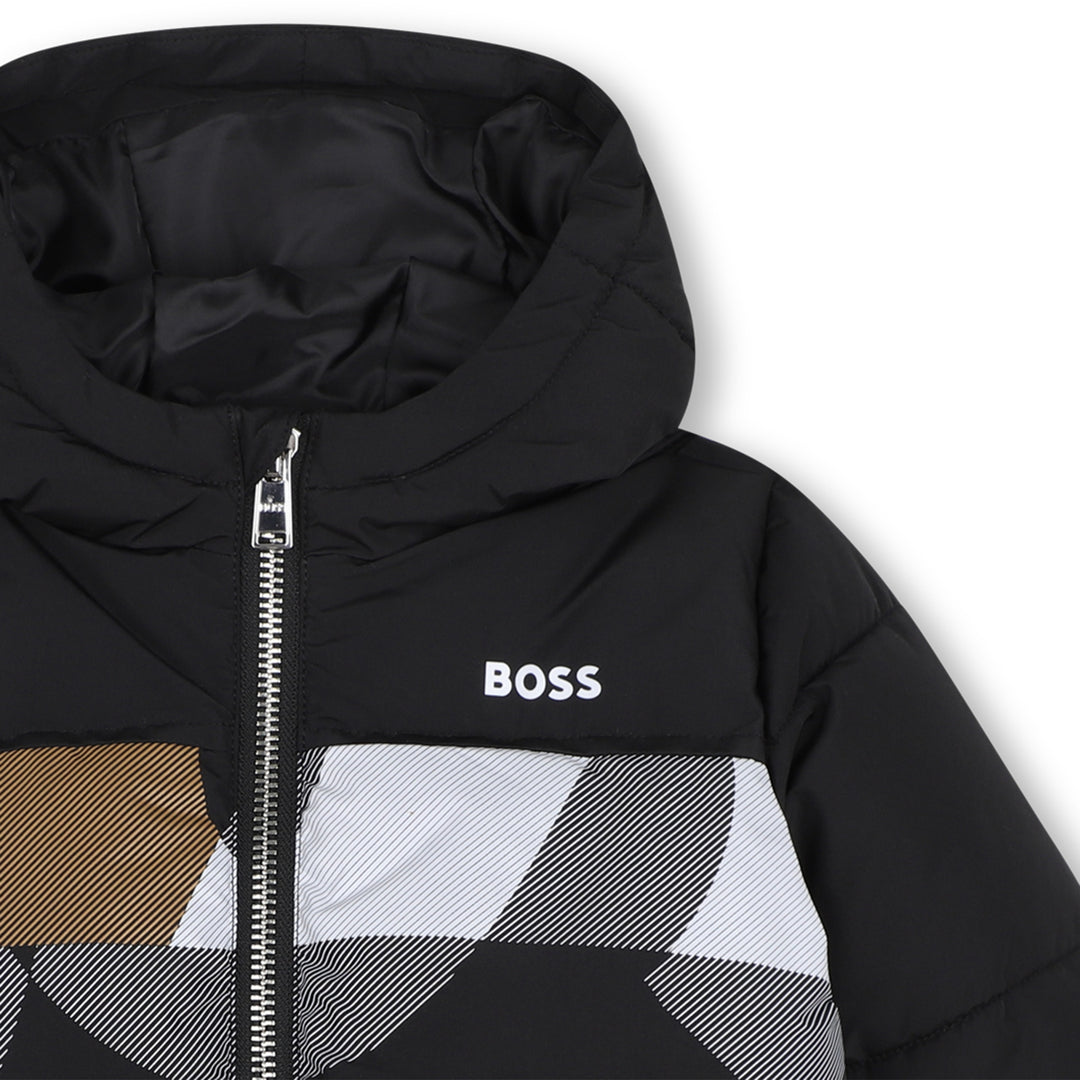 Hugo Boss Baby Boys Black Puffer Jacket