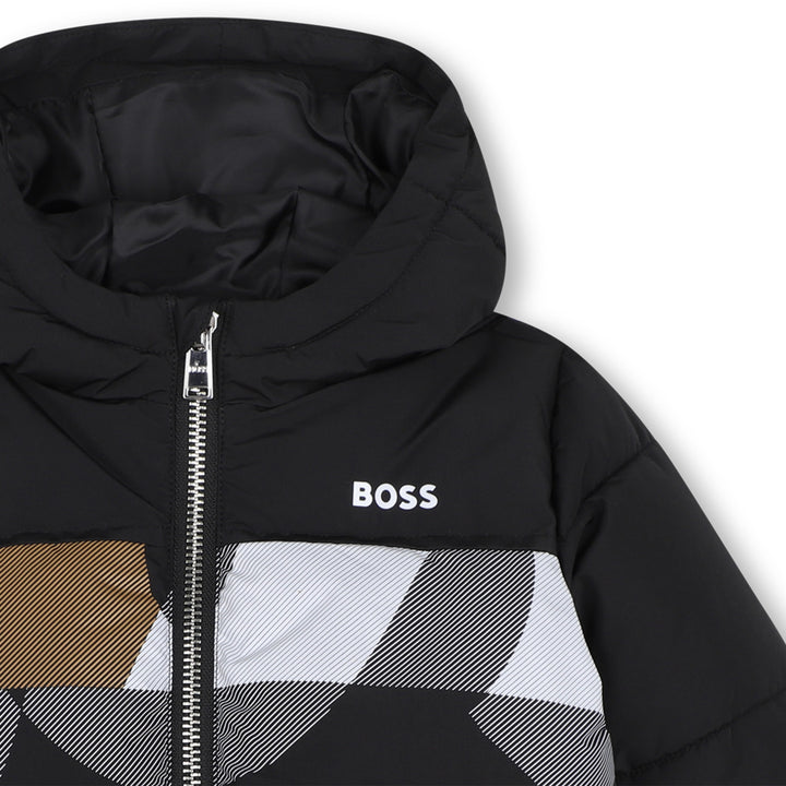 Hugo Boss Baby Boys Black Puffer Jacket