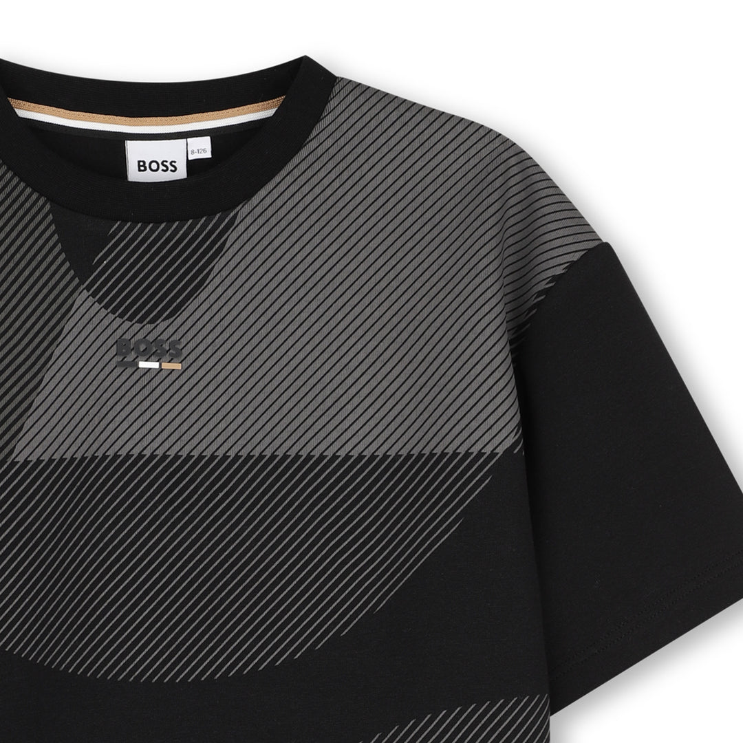 Hugo Boss Abstract Logo T-Shirt
