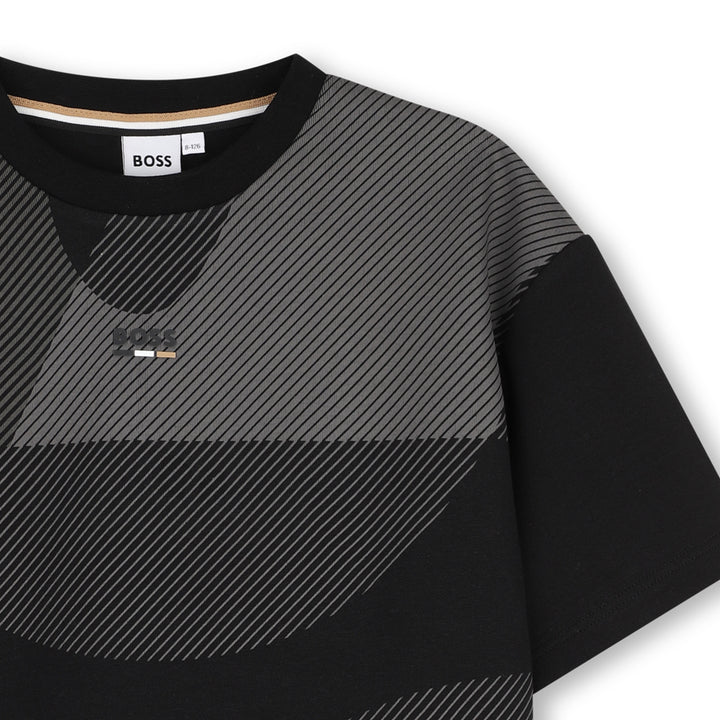 Hugo Boss Abstract Logo T-Shirt