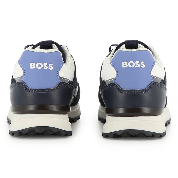 Hugo Boss Leather & Canvas Sneakers