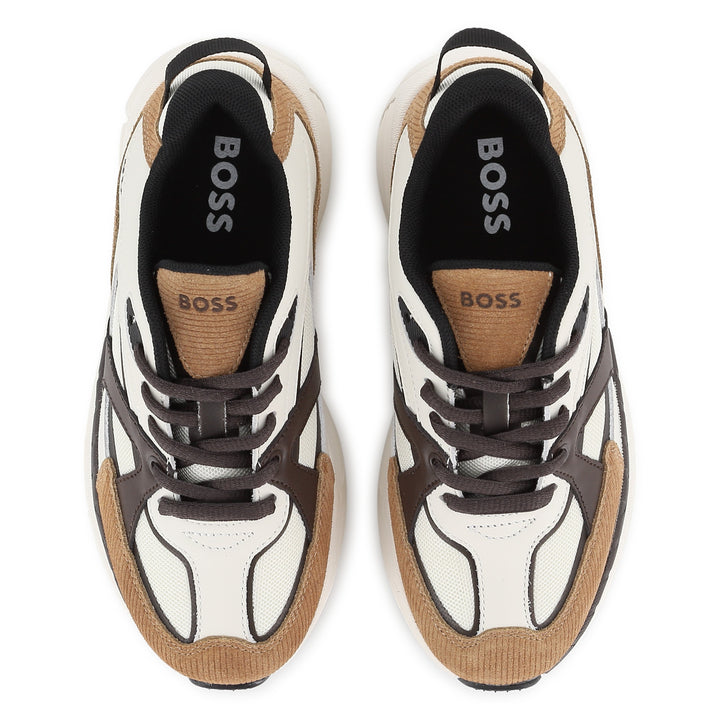 Hugo Boss Corduroy Suede Sneakers