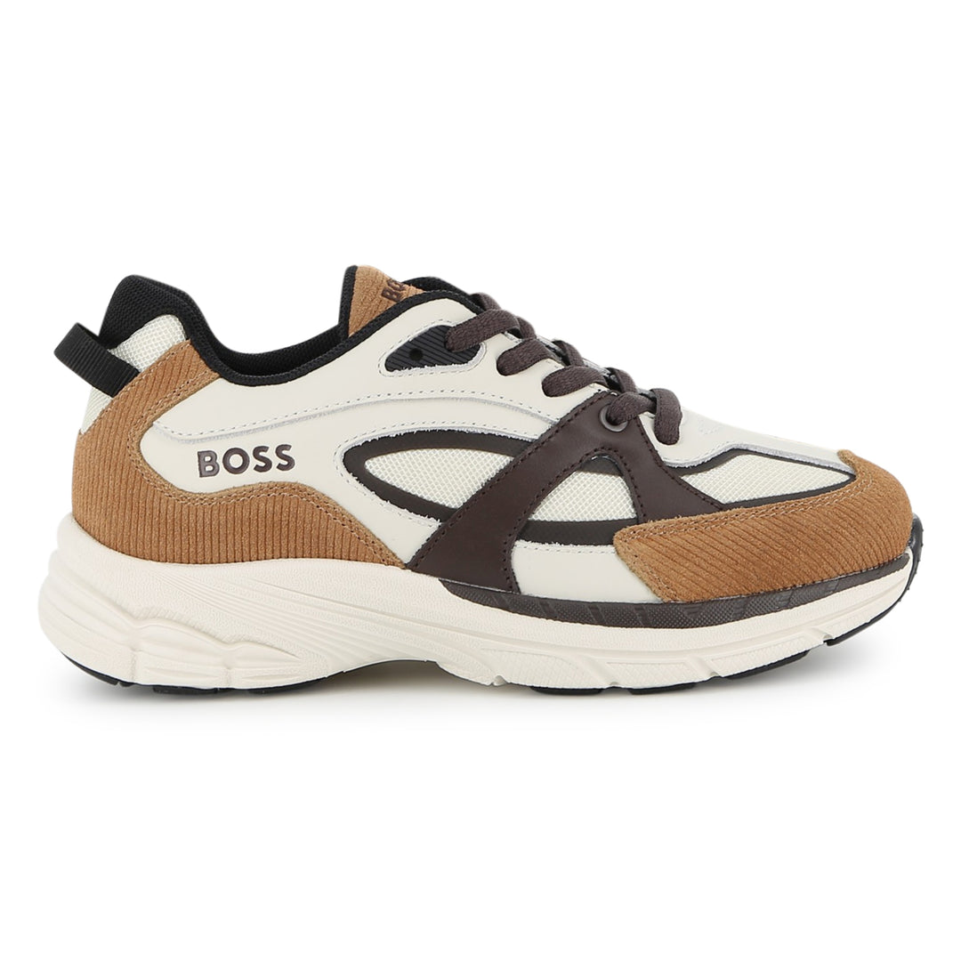 Hugo Boss Corduroy Suede Sneakers