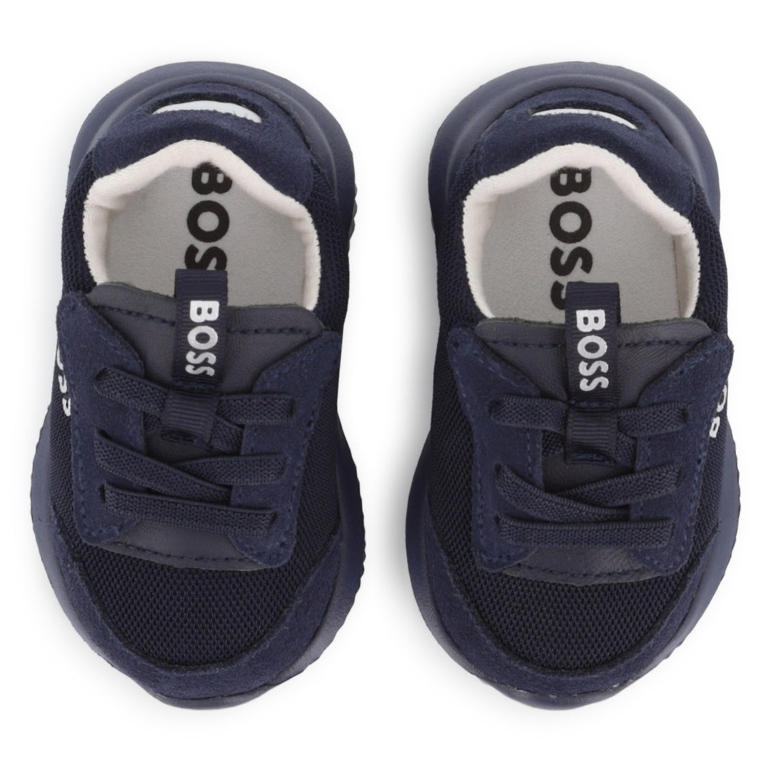 Hugo Boss Baby Boys Navy Sneakers