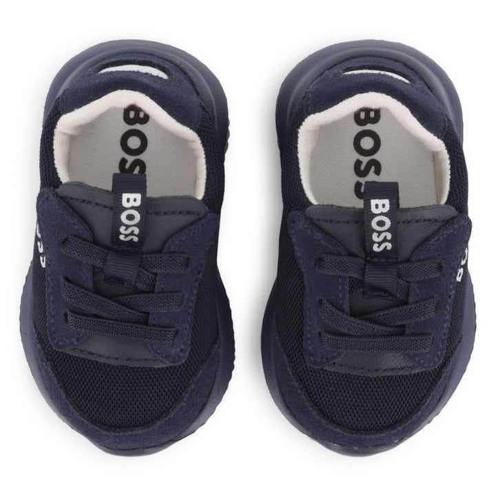 Hugo Boss Baby Boys Navy Sneakers