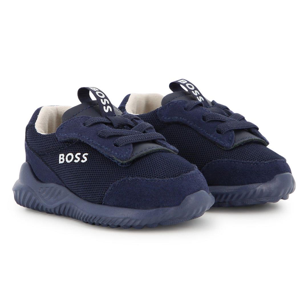 Hugo Boss Baby Boys Navy Sneakers