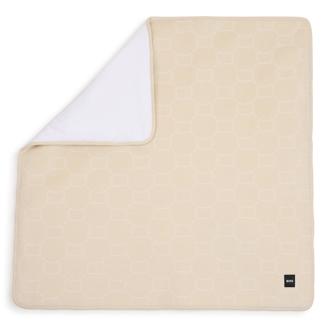 Hugo Boss Baby Beige Blanket