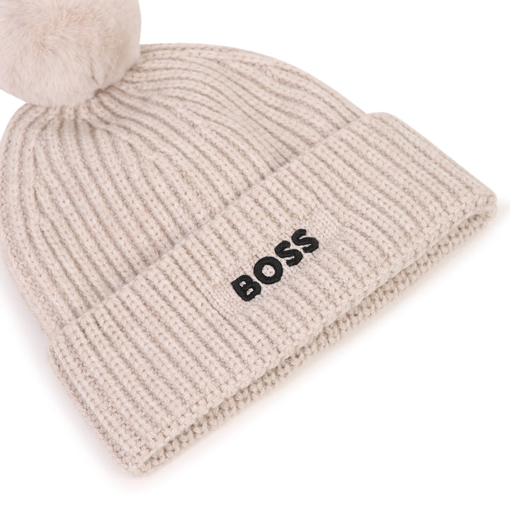 Hugo Boss Baby Knit Pom Beanie