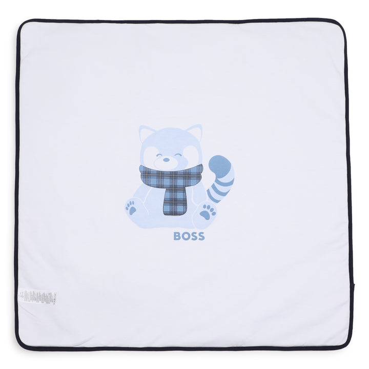Hugo Boss Baby Boys Blue Blanket